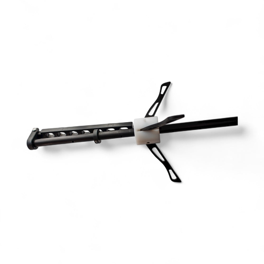 ice fishing tripod and pole for transducer or sonar