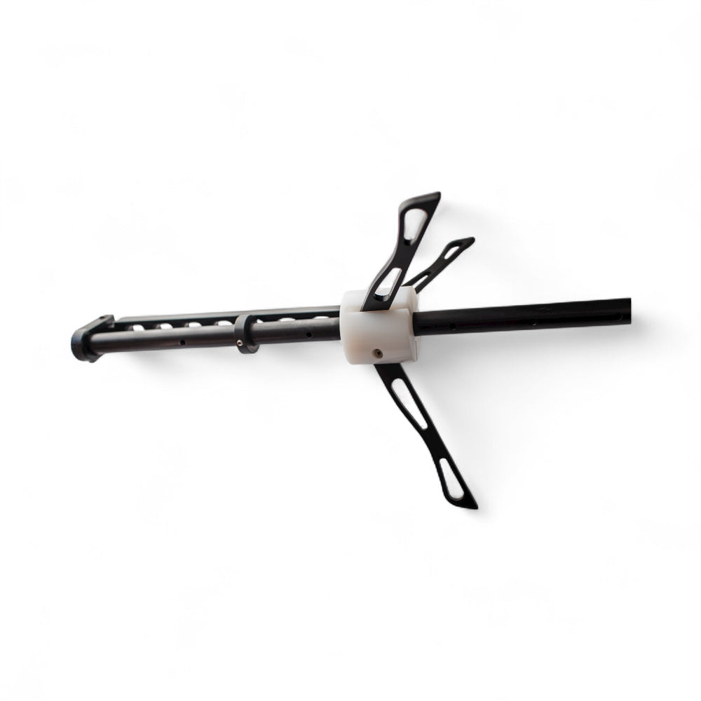 ice fishing tripod and pole for transducer or sonar